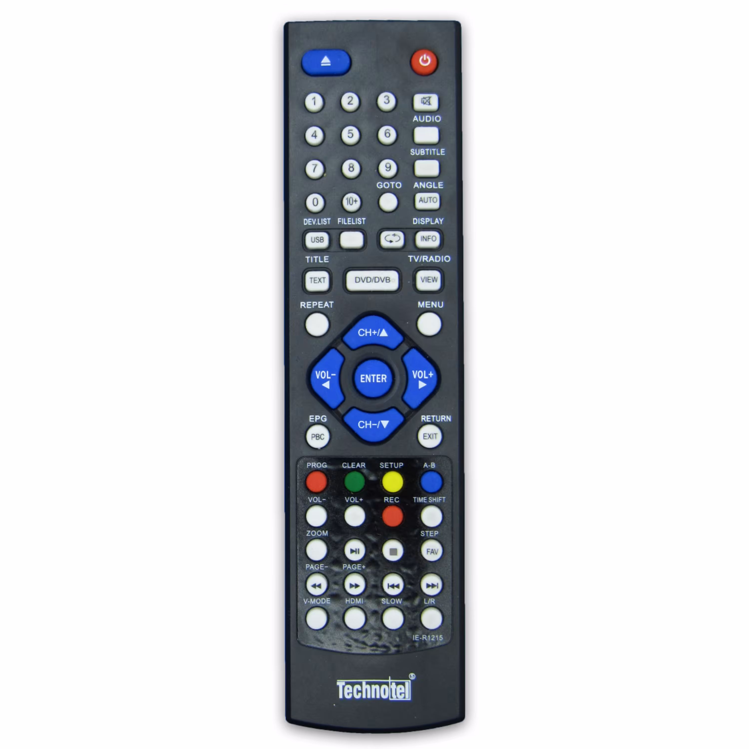 کنترل گیرنده دیجیتال دی وی دی خور تکنوتل TECHNOTEL