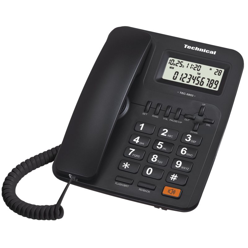 گوشی تلفن تکنیکال مدل TEC-5853