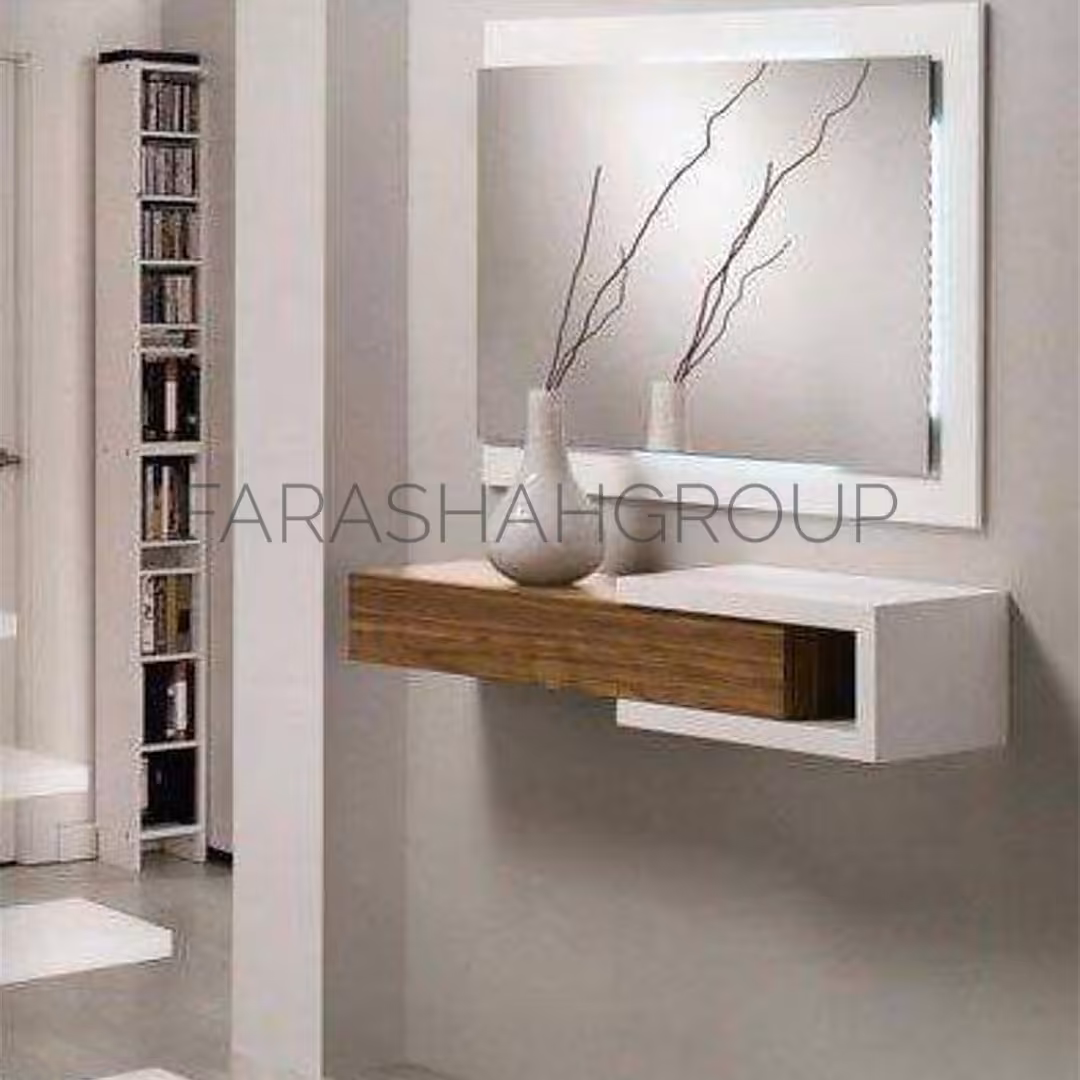 آیینه کنسول شیک با بهترین کیفیت و رنگ دلخواه ارسال رایگان 