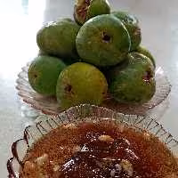 مربای انجیر یک کیلویی ارگانیک و طبیعی مازنی همراه با گردو