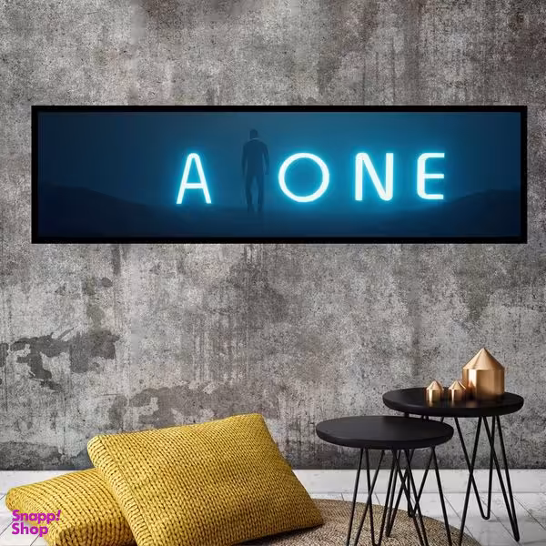 تابلو بکلیت طرح نئونی تنها مدل B-7331