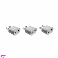 تبدیل برق 2 به 2 مدل تیغه ای کد 02 بسته 3 عددی