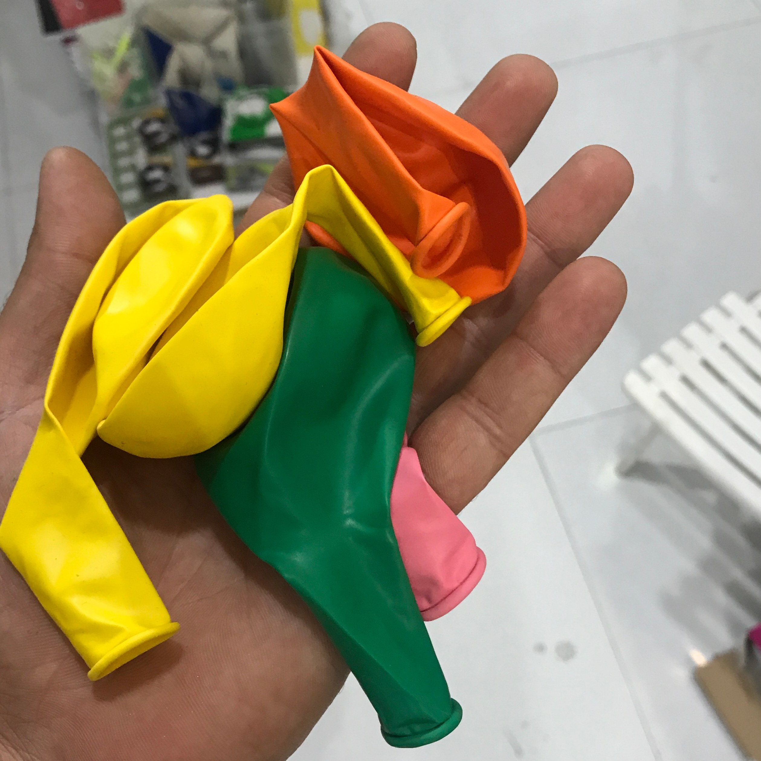 بادکنک رنگی بسته 2 عددی1