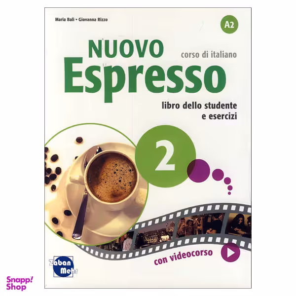 کتاب Nuovo Espresso 2 اثر جمعی از نویسندگان انتشارات زبان مهر