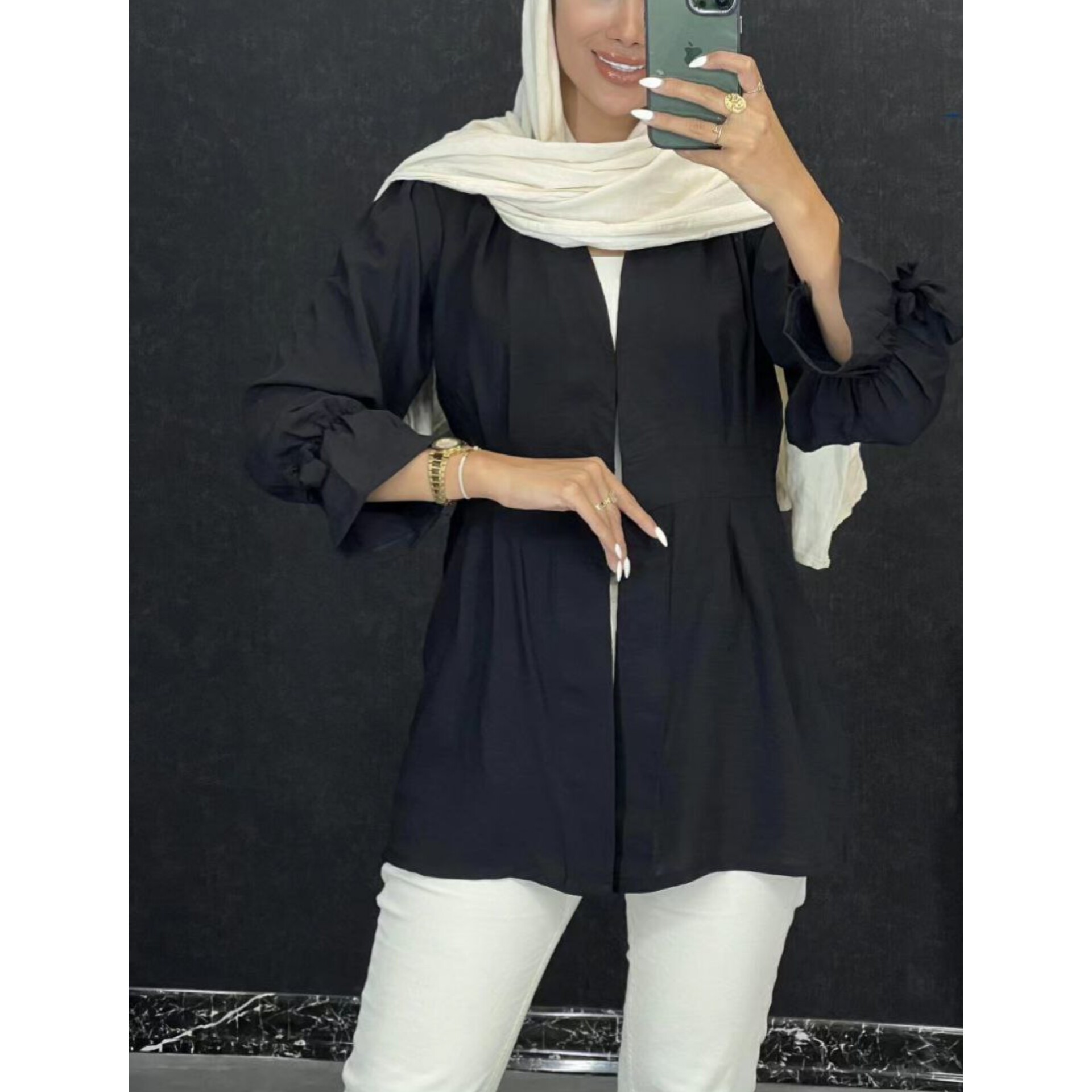 مانتو ابرو بادی استین چین