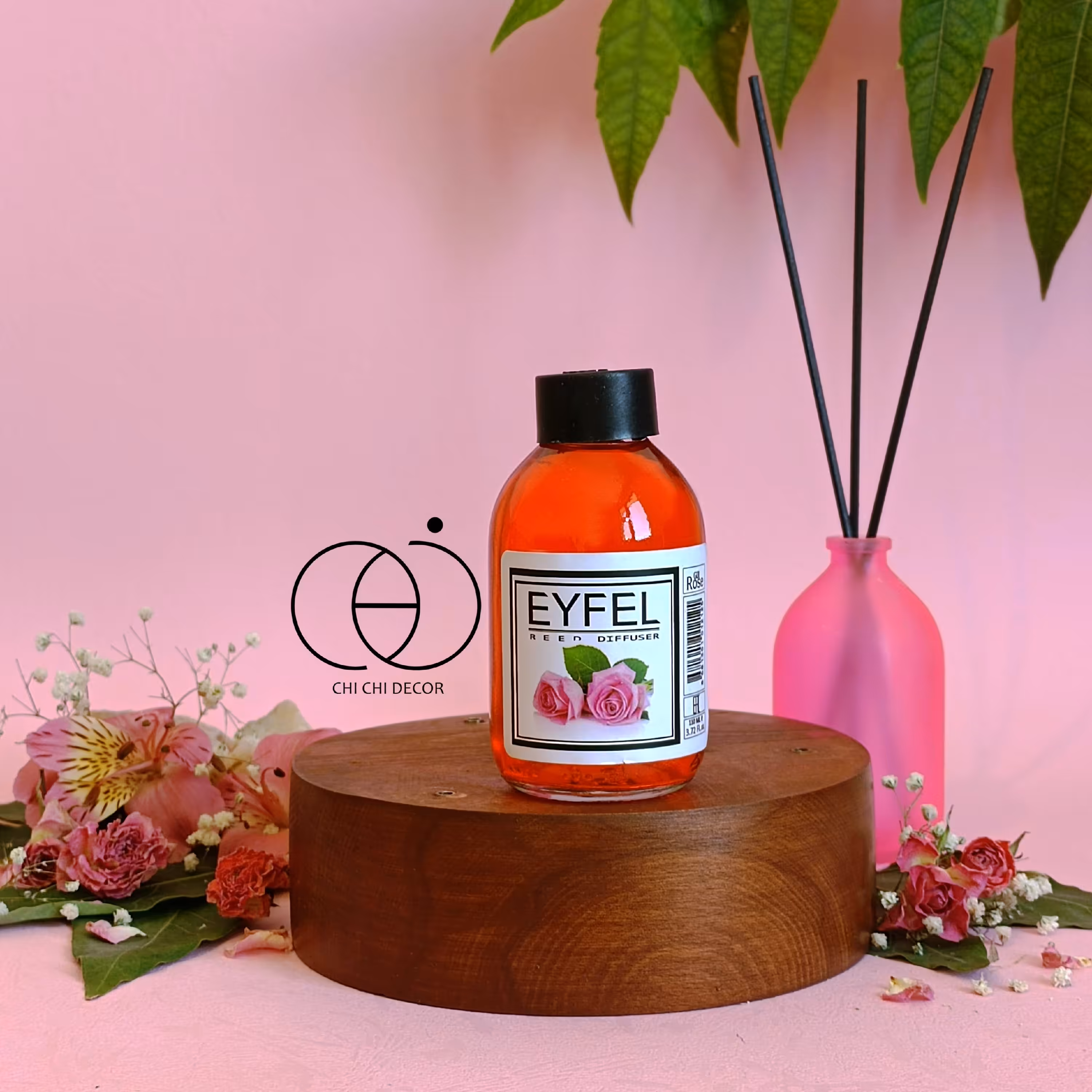 خوشبوکننده ایفل 110میل رایحه گل محمدی دارای QRکد