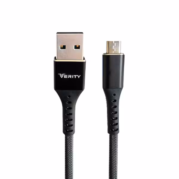 کابل تبدیل USB به MicroUSB وریتی مدل CB 3132A کنفی طول 1 متر