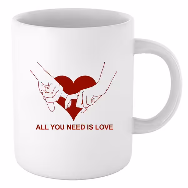 ماگ سرامیکی طرح عشق کد714