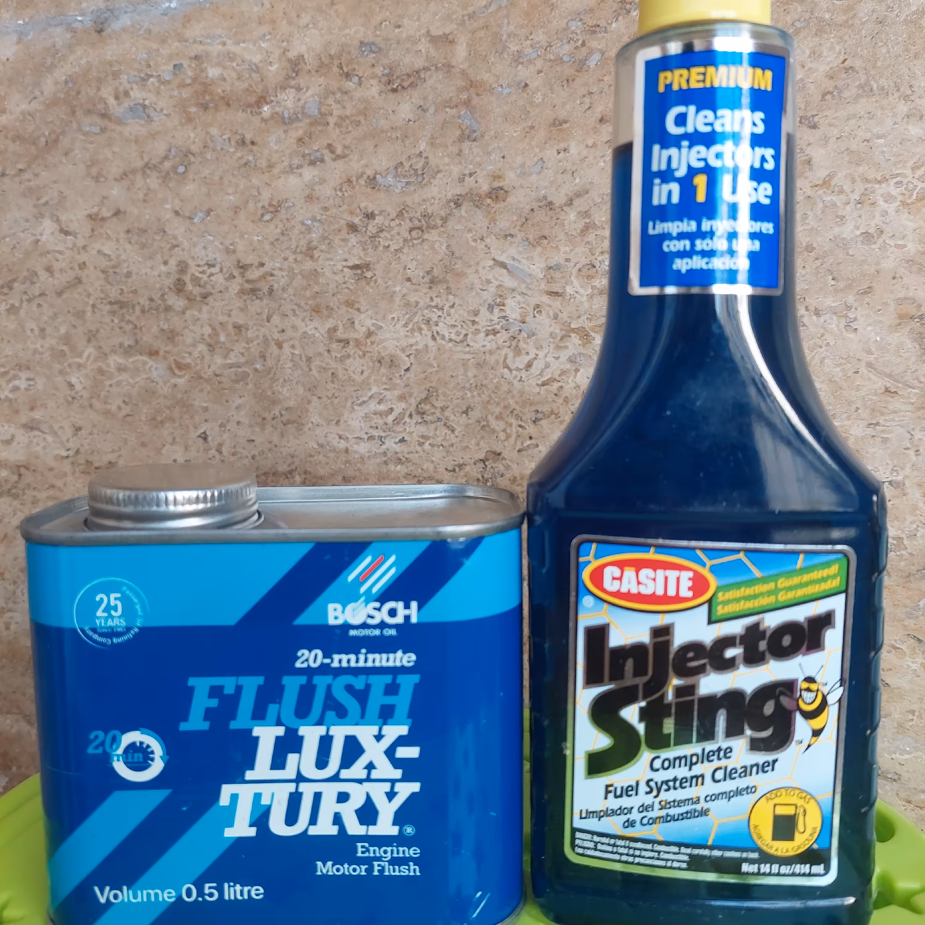 پک دوتائی تمیز کننده سیستم سوخت و پاک کننده مدار روغن موتور خودرو