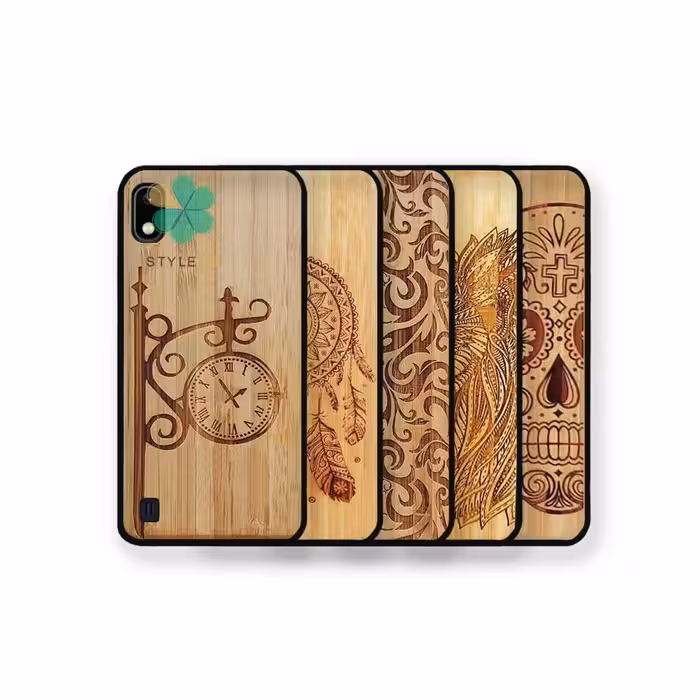 قاب گوشی سامسونگ Samsung Galaxy A10 طرح چوب Bomboo