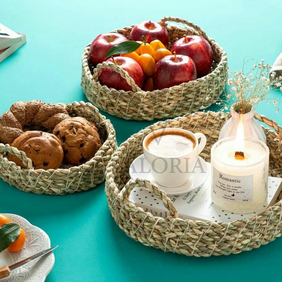 سبد حصیری  3 سایز 