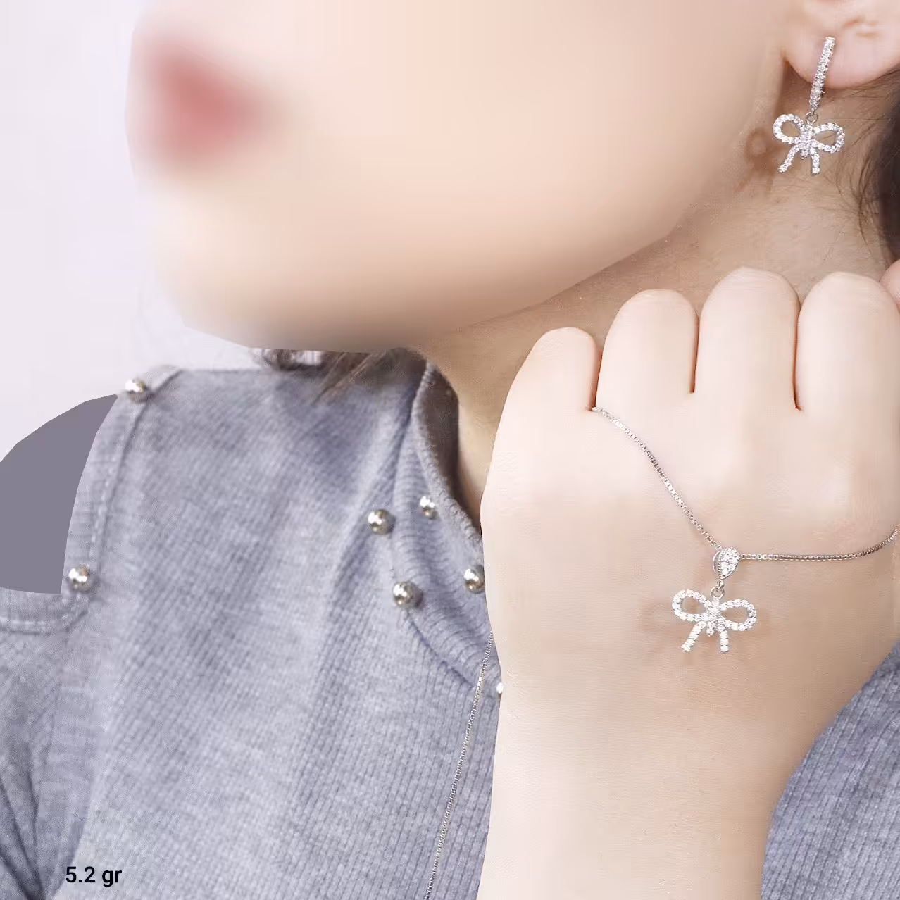 نیم ست  نقره میکرو  10140-5.5