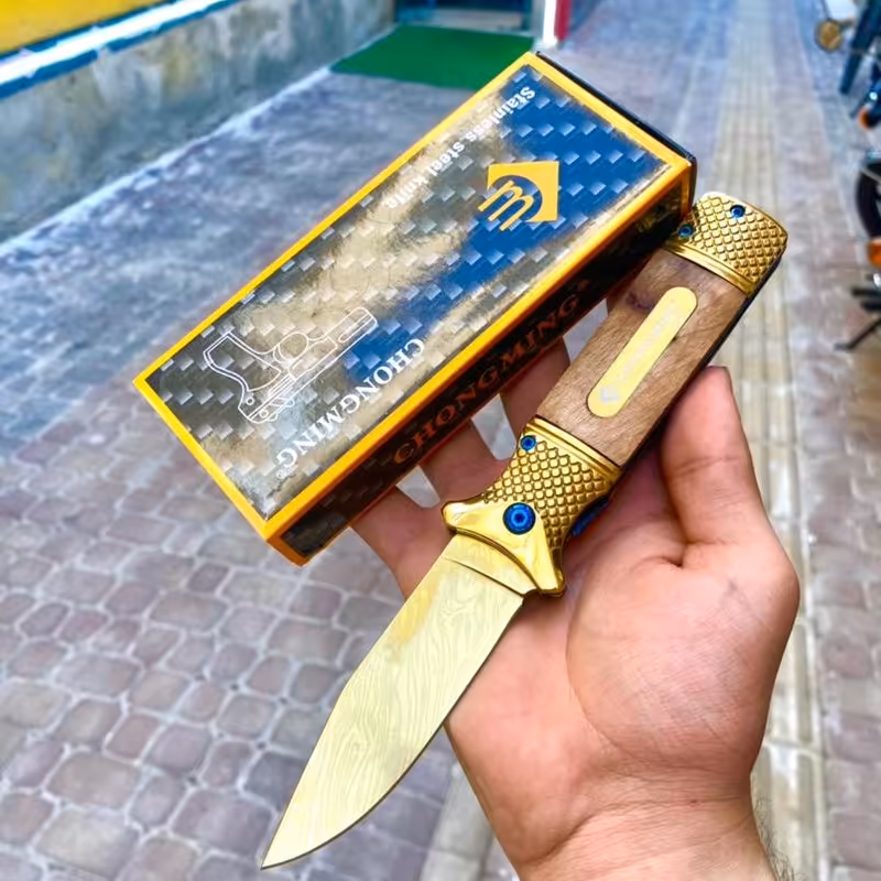 چاقو چانگ مینگ طلایی