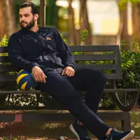 ست سویشرت و شلوار مردانه C406 برساد رنگ سرمه ای سایز XL