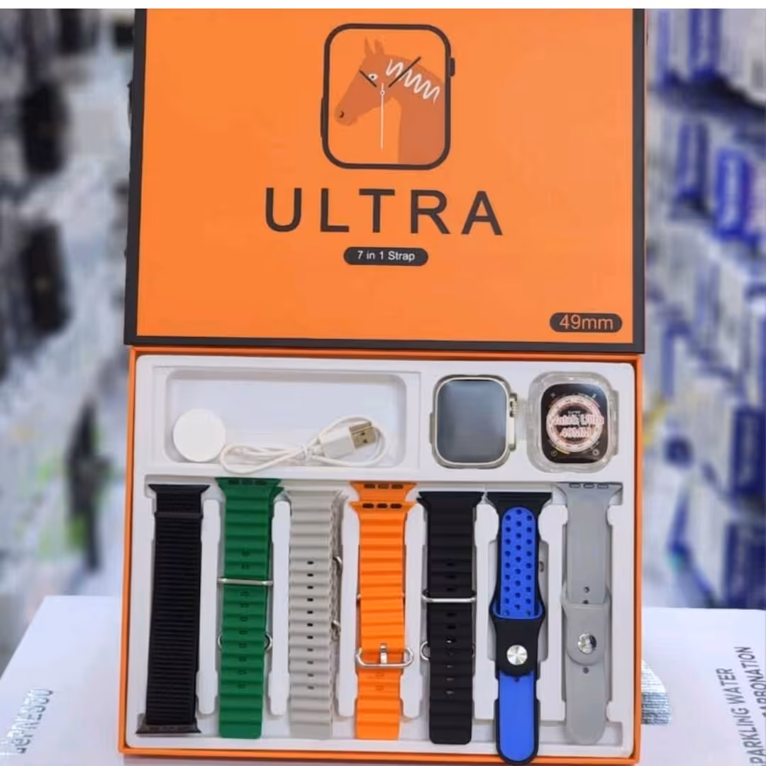 ساعت هوشمند اولترا با 7 بند 