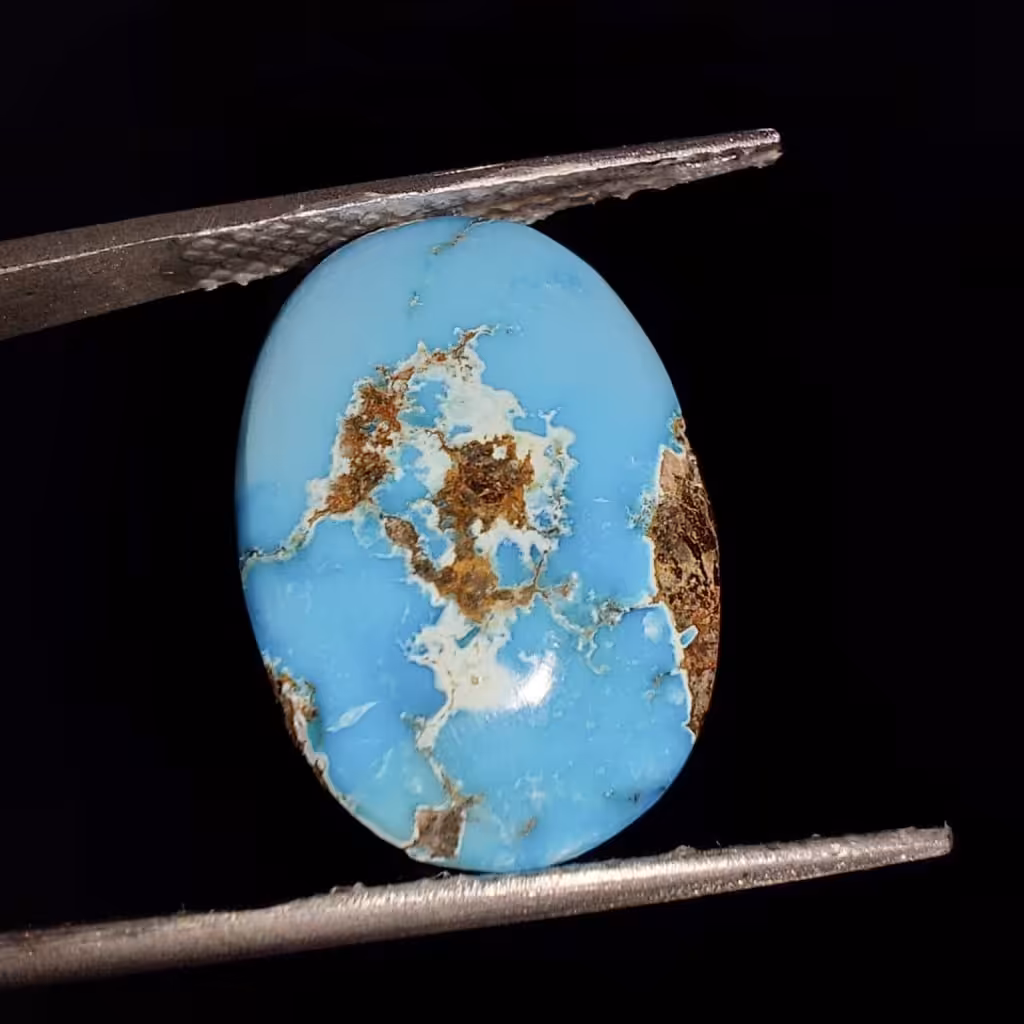 فیروزه آبی چاهی اصیل نیشابوری کد 2411 F