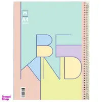 دفتر سیمی 100 برگ A4 مکث نوت (Max Note) مدل جلد طلقی کد 9_9173