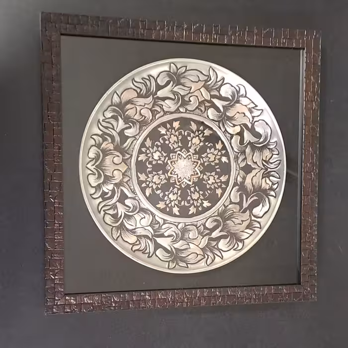 تابلو و بشقاب های قلمزنی در سبک های متفاوت ،قبول سفارشات 