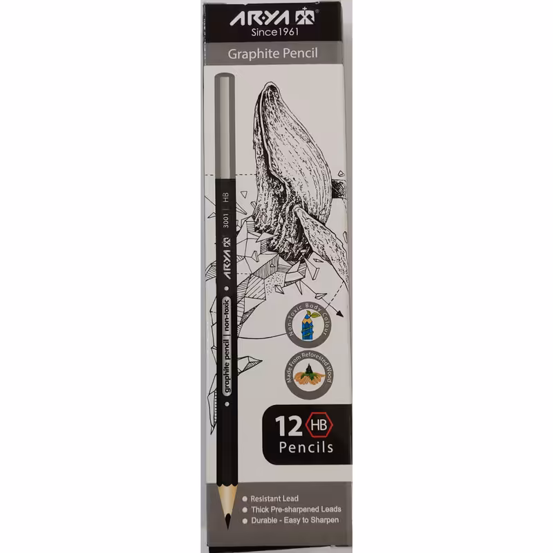 مداد آریا کد 201 بسته 6 عددی