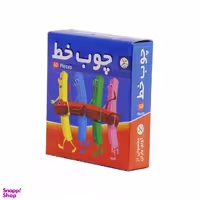 اسباب بازی آموزشی لبخند مدل چوب خط بسته 60 عددی