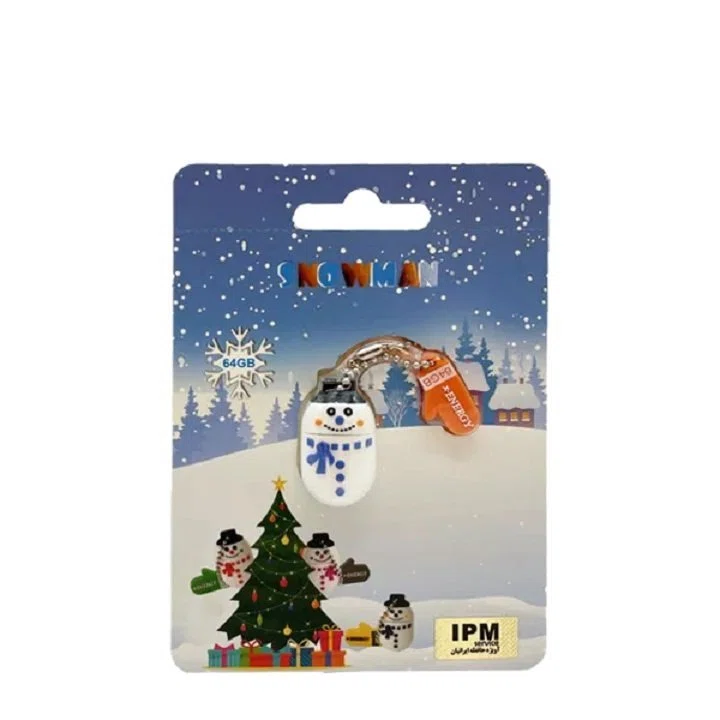خرید و قیمت فلش مموری 64 گیگابایتی ایکس-انرژی مدل snowman USB3.2