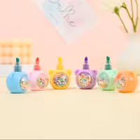 ست هایلایت 5 رنگ اکلیلی طرح خرس