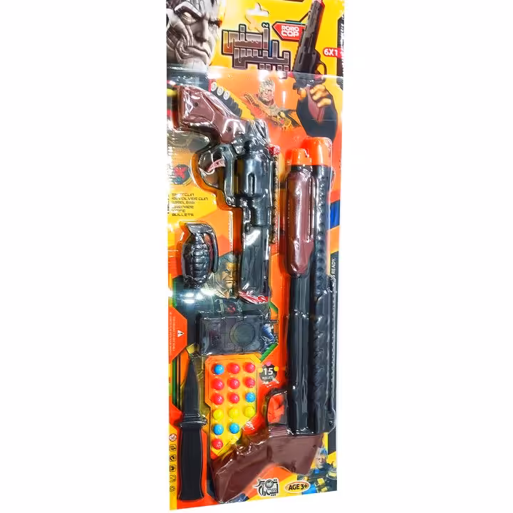 ست اسلحه اسباب بازی کیفیت عالی یک هدیه خوب برای کودکان