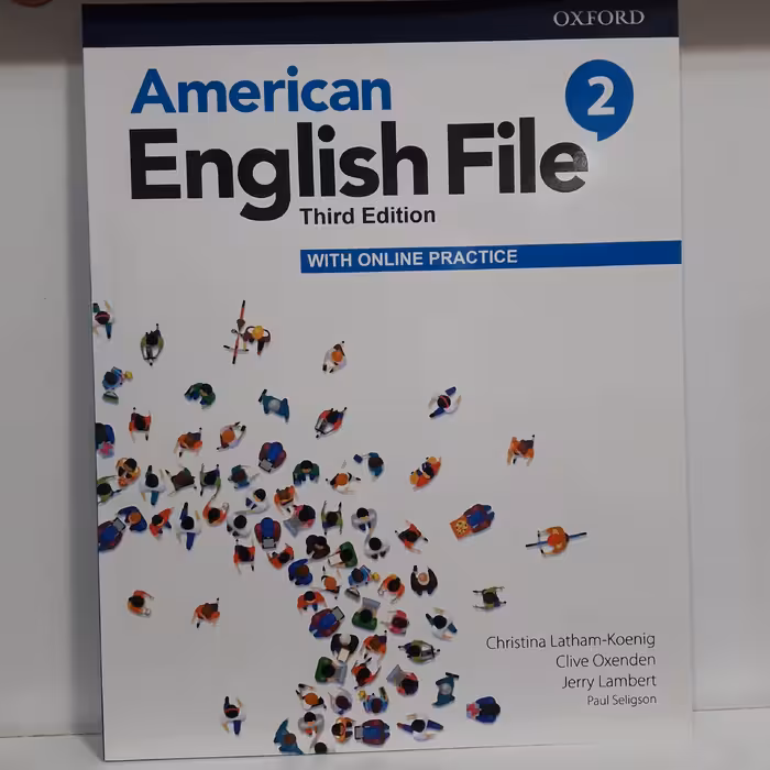 کتاب امریکن انگلیش فایل 2 ویرایش سوم  American English File 3rd Edition 2