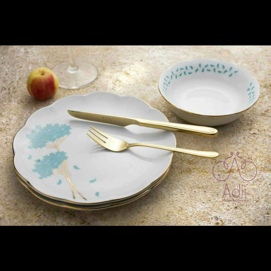 سرویس غذاخوری نیلوفری قاصدک