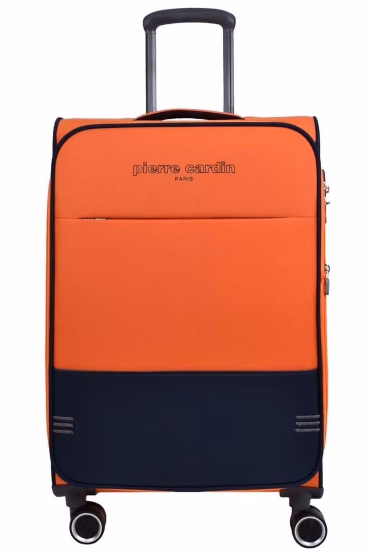 چمدان و ساک نارنجی مردانه زنانه Ultra Light Orange یونیسکس بهار بزرگ 04pc8200 01 Pierre Cardin