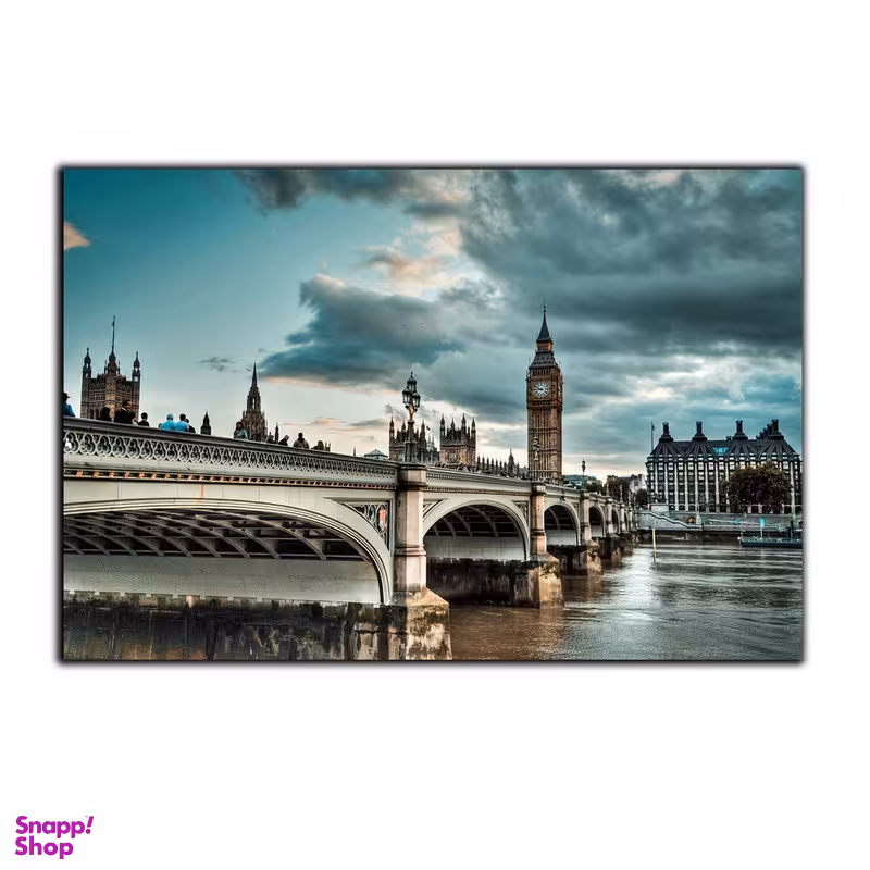 تابلو شاسی بکلیت طرح منظره شهری لندن و برج ساعت بیگ بن مدل SH-S2962