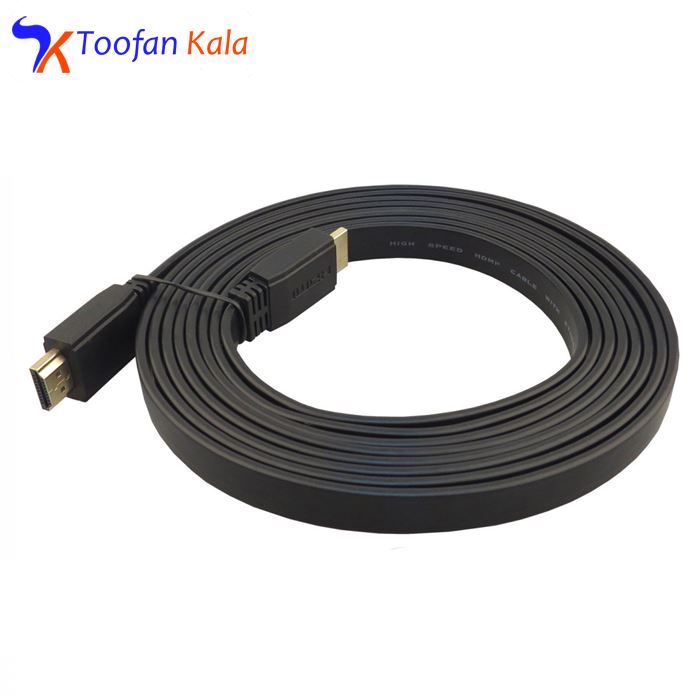 کابل HDMI flat v1.4 مدل B906 طول 5 متر