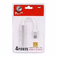 قیمت و خرید هاب USB چهار پورت ایکس پی پروداکت مدل XP-H814G | یاس ارتباط