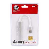 قیمت و خرید هاب USB چهار پورت ایکس پی پروداکت مدل XP-H814G | یاس ارتباط