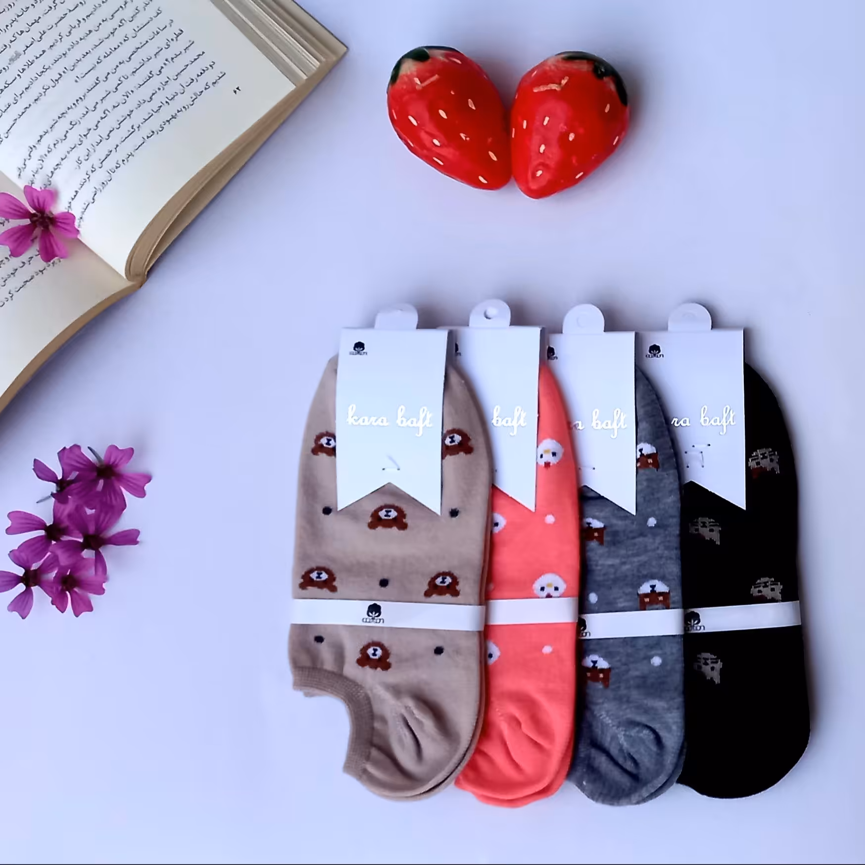 پک سه عددی جوراب فانتزی