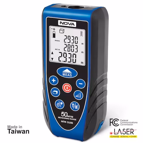 متر لیزری نووا مدل NTM-5150 سایز 50 متری