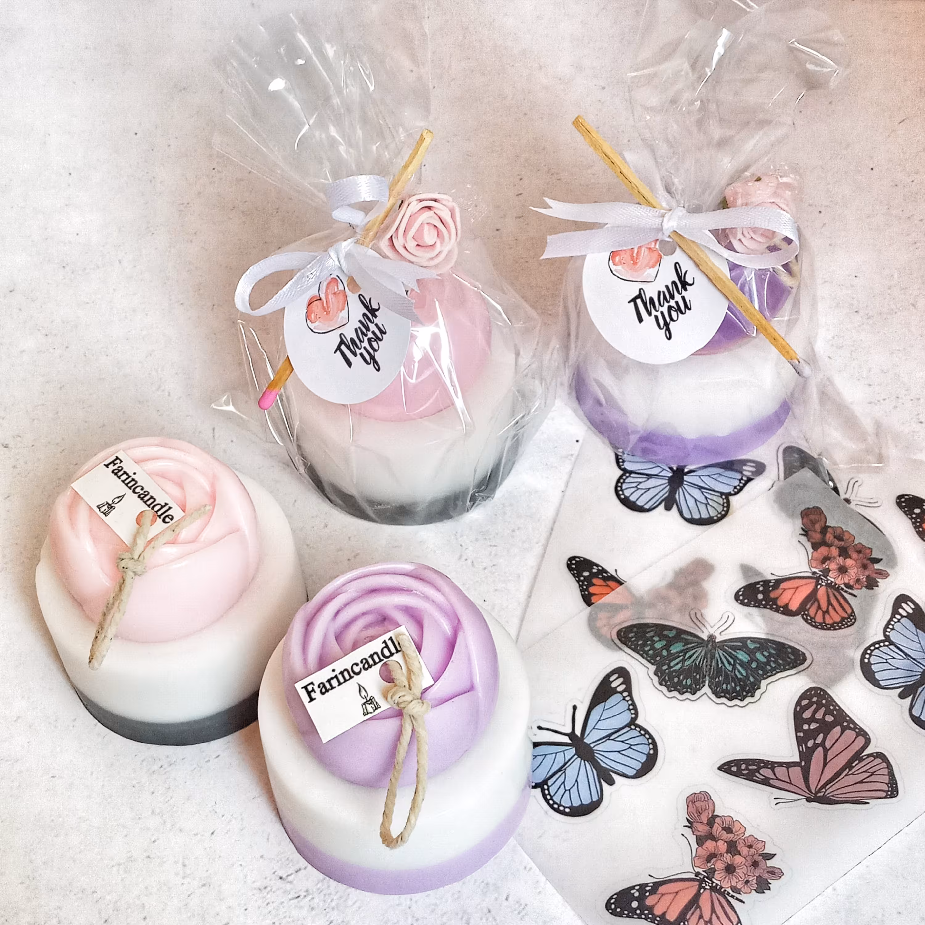 شمع پیونی  استنددار