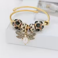 بنگل فری سایز  کد 10835 بنگل پاندورا دستبند پاندورا