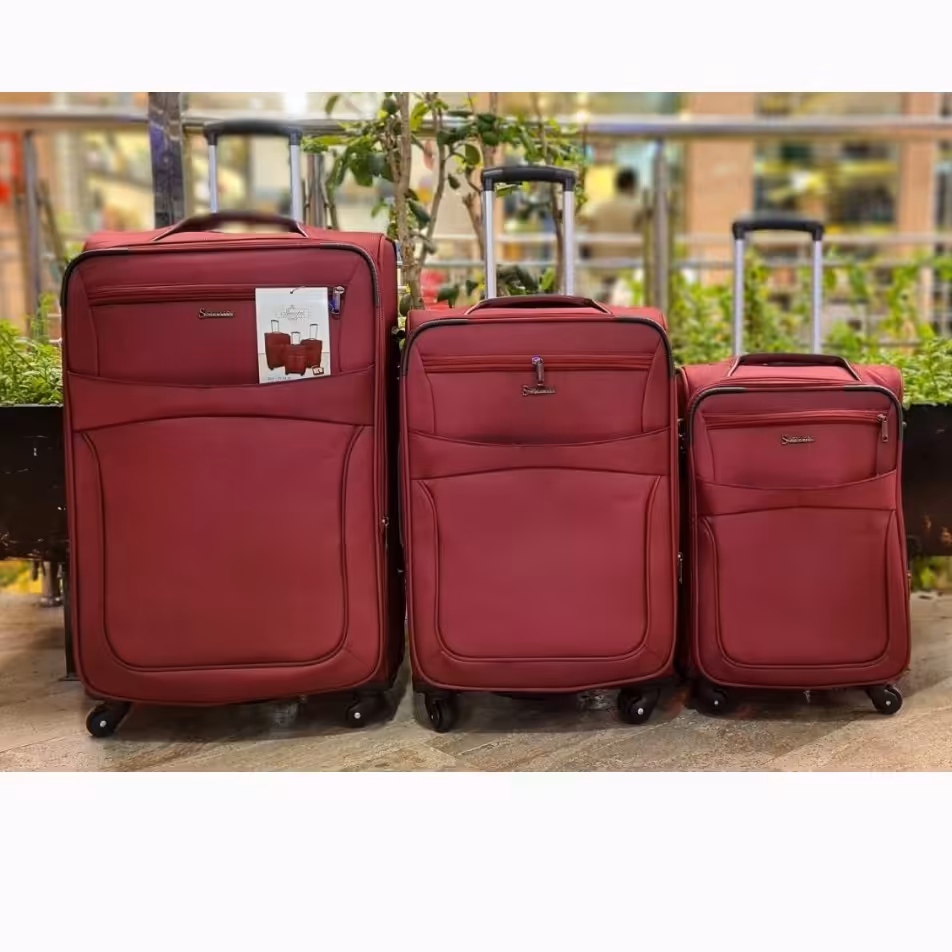 ست چمدان سه تیکه سناتور  ارسال رایگان سایز بزرگ و متوسط و کوچک 