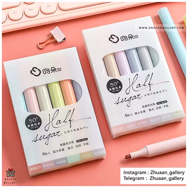 ماژیک هایلایتر Half Sugar مینیمال