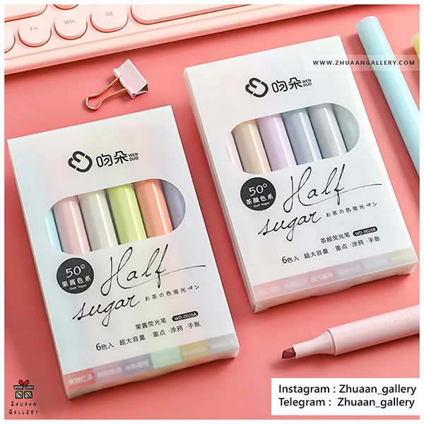 ماژیک هایلایتر Half Sugar مینیمال