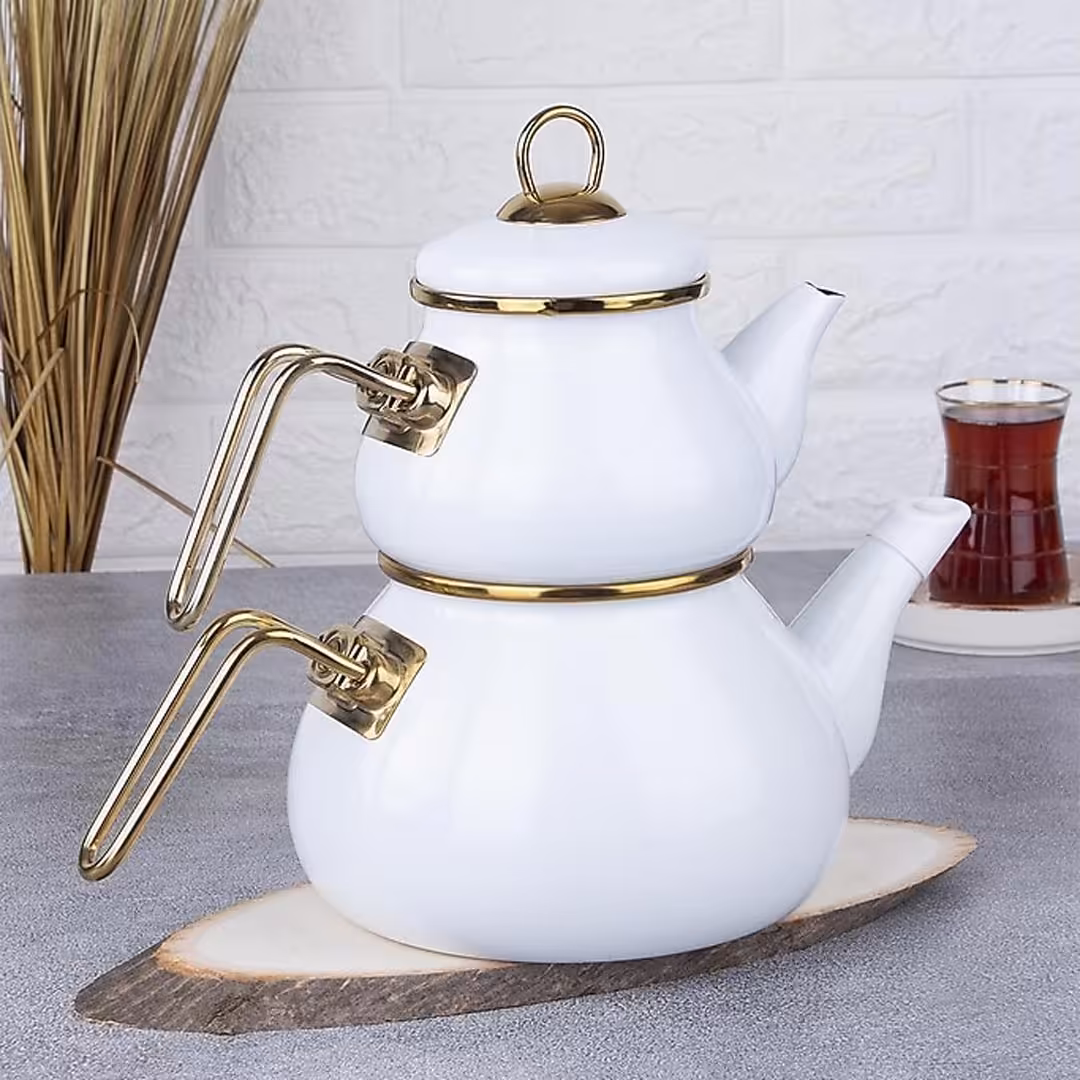 کتری قوری لعابی آجار ترکیه Acar