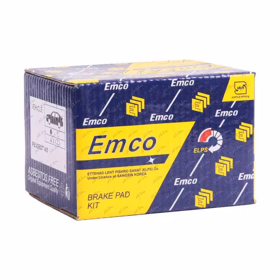 لنت ترمز جلو پژو 405 و پژو پارس برند امکو