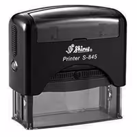 خرید دستگاه مهر شاینی مدل S-845 سایز 25 × 70