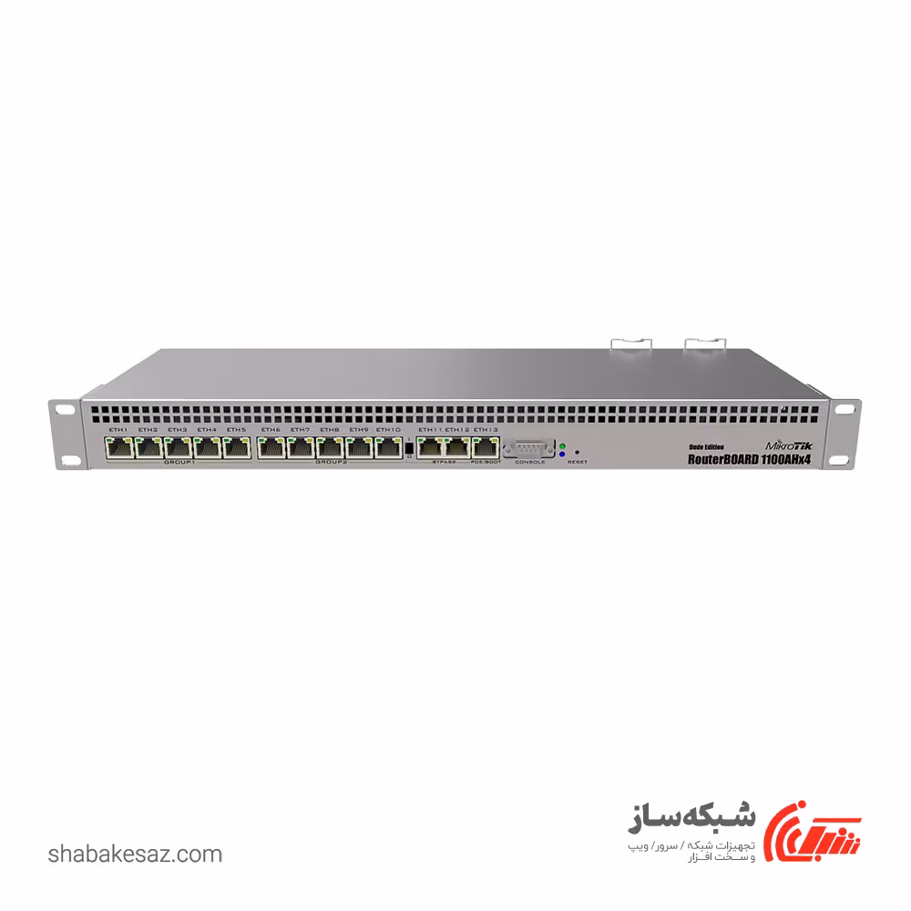 قیمت و خرید روتر میکروتیک Mikrotik RB1100AHx4 Dude Edition - شبکه ساز