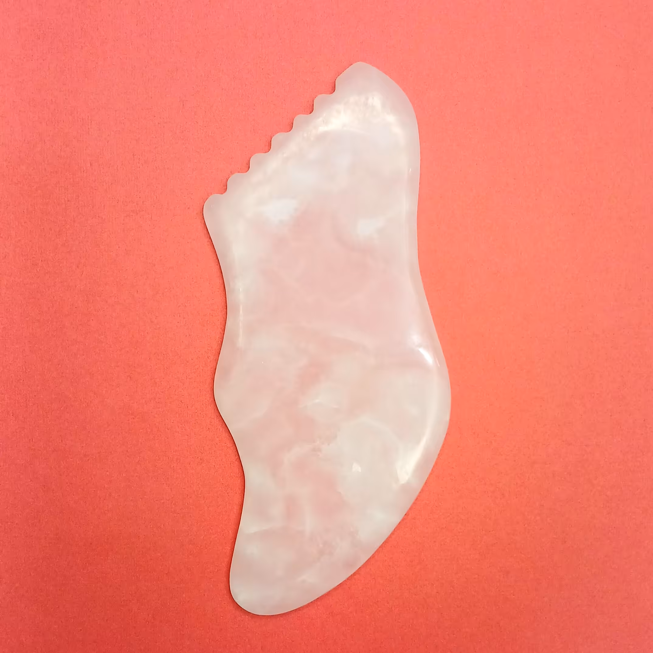 سنگ ماساژ گواشا مدل همه کاره-  از سنگ وایت رز اصل