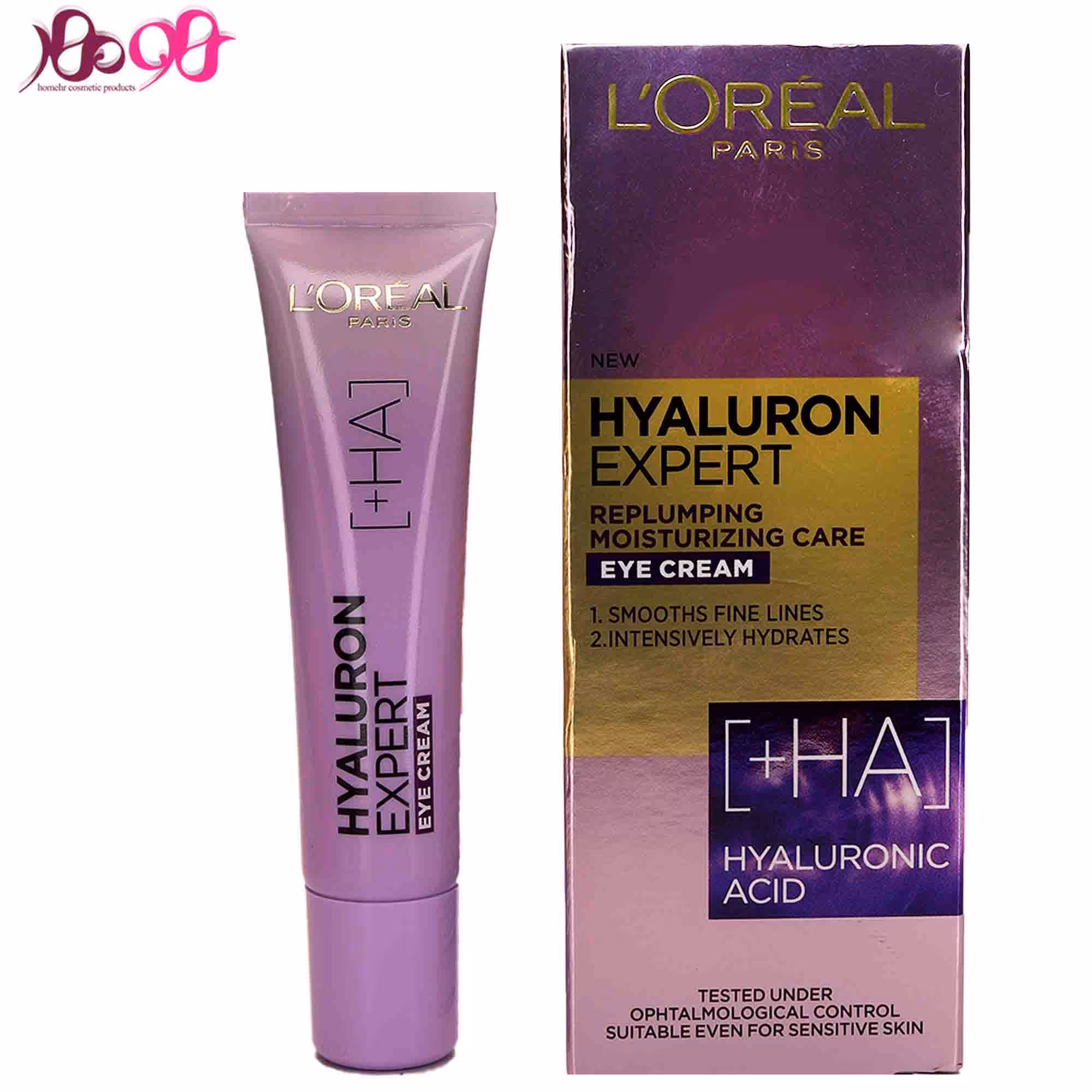 کرم دور چشم ضد چروک و آبرسان هیالورورن اسپشیالیست لورال - LOREAL