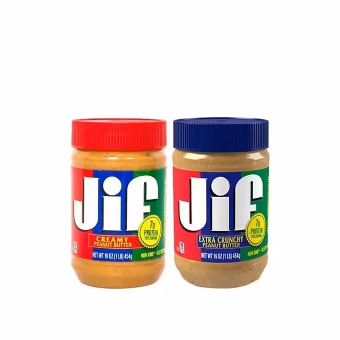 کره بادام زمینی جیف454گرمی