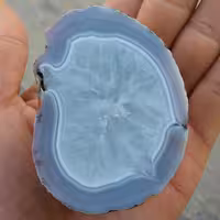 اسلایس سنگ راف عقیق سلیمانی سه بعدی ژیود دار  خارق العاده بسیار دیدنی کاملا طبیعی
محشر شااهکاار خلقت