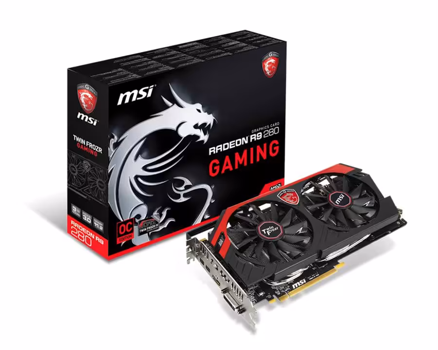 کارت گرافیک آر ناین 280 ام اس آی
